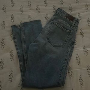 Hollister high rise crop jeans